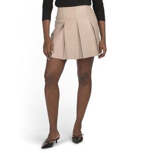 BOD & CHRISTENSEN Salt Leather Layla Mini Skirt